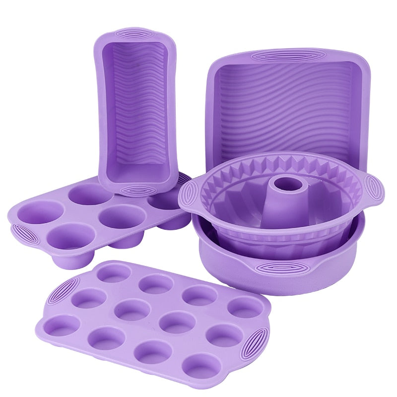 Molde de silicone Bakeware Muffin Cupcake