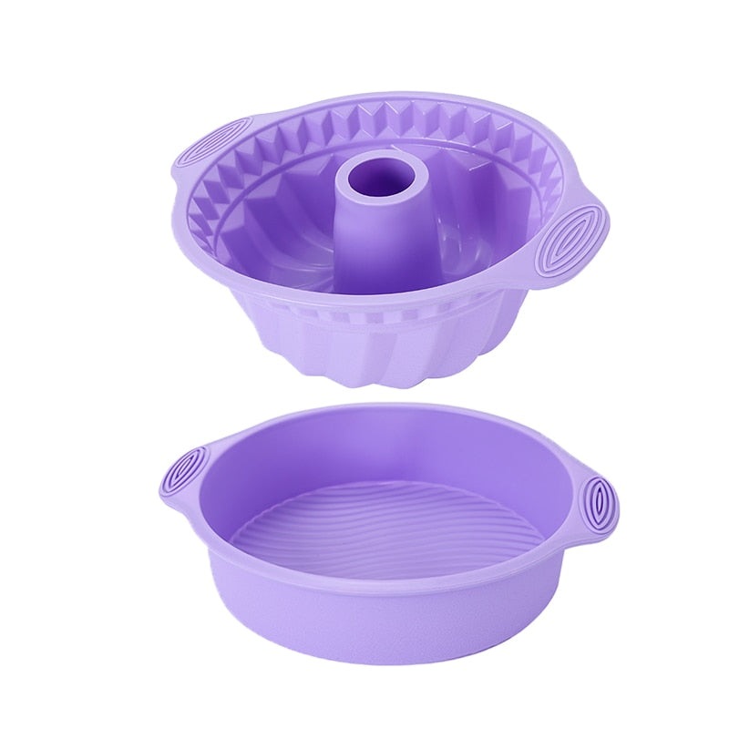 Molde de silicone Bakeware Muffin Cupcake