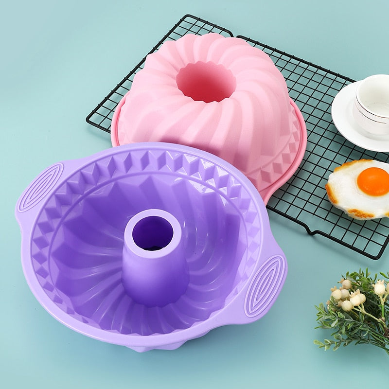 Molde de silicone Bakeware Muffin Cupcake