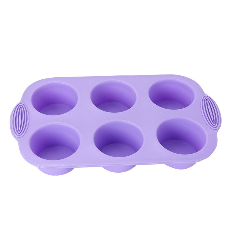 Molde de silicone Bakeware Muffin Cupcake